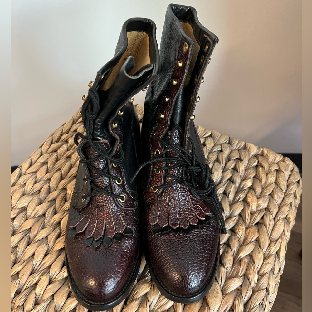 Justin Roper Boots - made in USA.
